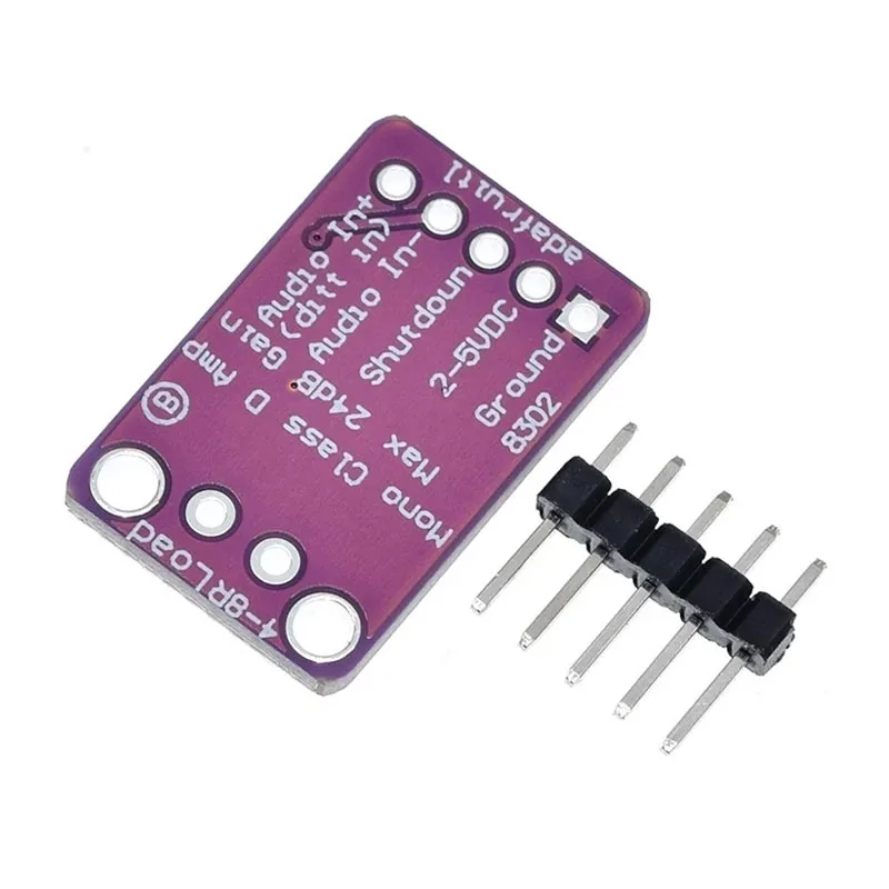 PAM8302A MCU-832 PAM8302 2.5W Single Channel Class D Audio Power Amplifier Module Development Board