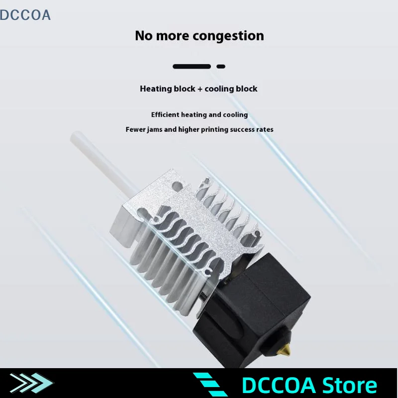 

Креативный комплект сопел Hotend из нержавеющей стали Ender 3 V3 SE, эффективное отопление, охлаждение, рассеивание тепла, горло, аксессуары для 3D-принтеров