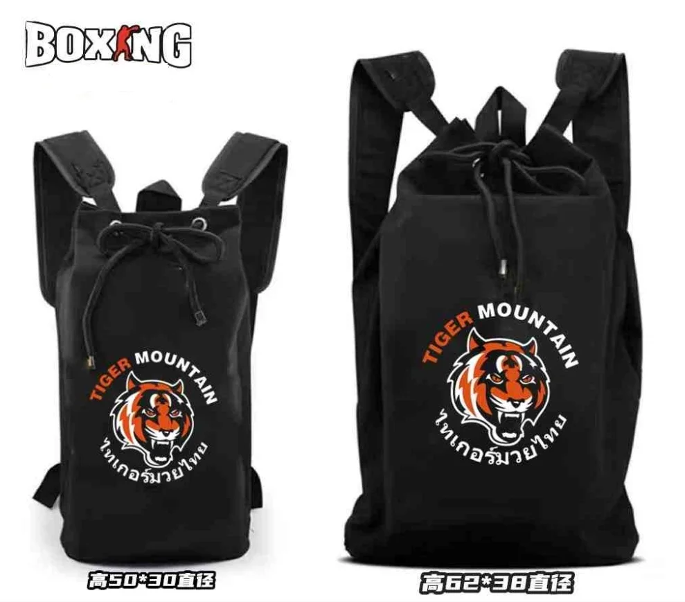 Muay Thai Combat Workout Backpacks  Tiger Muay Thai Backpack Girls Boys Thailand Boxing Fighter College School Travel Bags