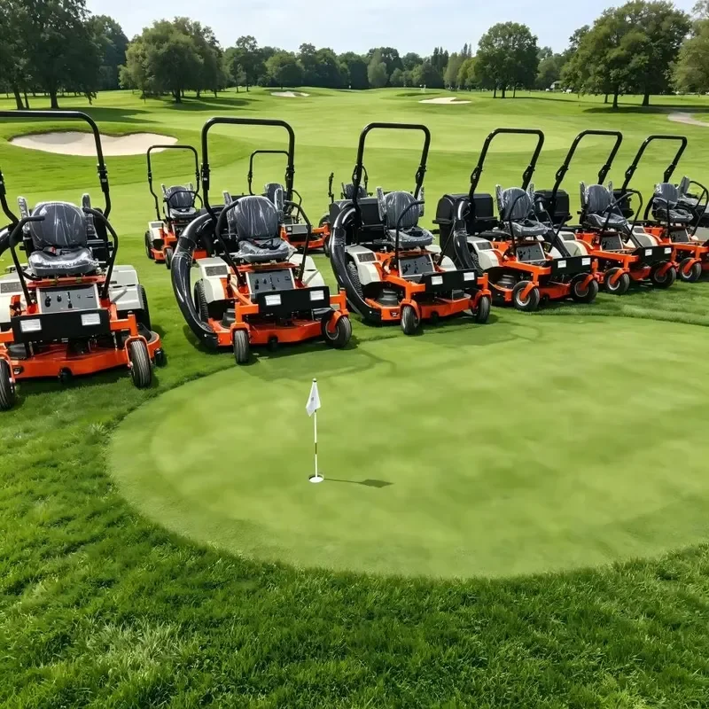 CE Euro5 Certificated 50 Inches Riding on Mowers with 170L Grass Collection Bag
