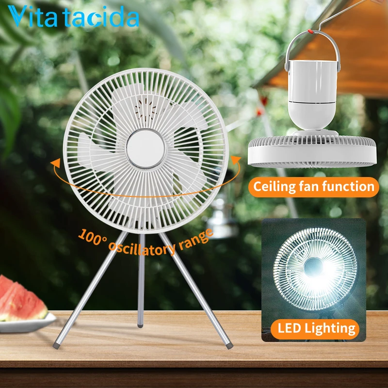 

4 in 1 Usb Electric Wireless Fan Bathroom Stand Desk Table Portable Rechargeable Fans Standing Camping Wall Fan Ceiling Kitchen