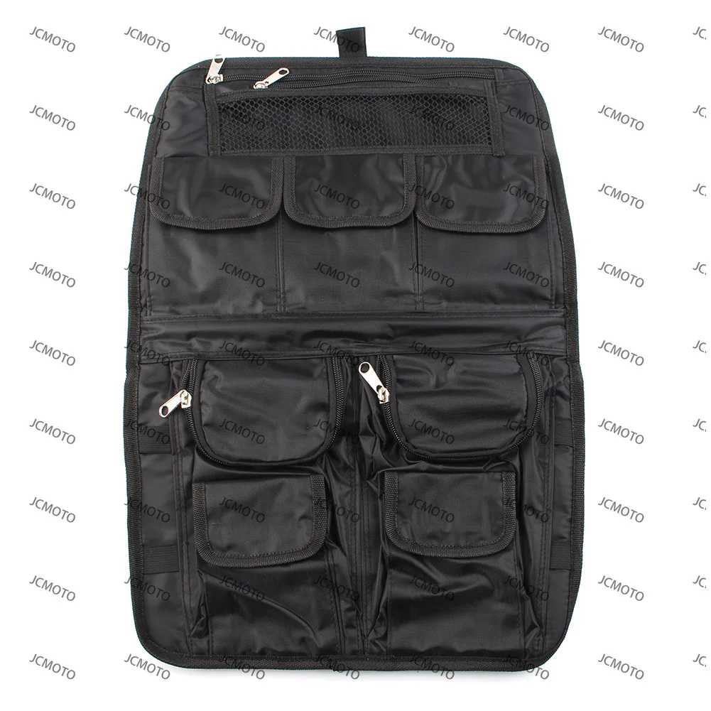 

for Harley Ultra Classic King Chopped Black Motorcycle Tour Pak Pack Lid Organizer Bag