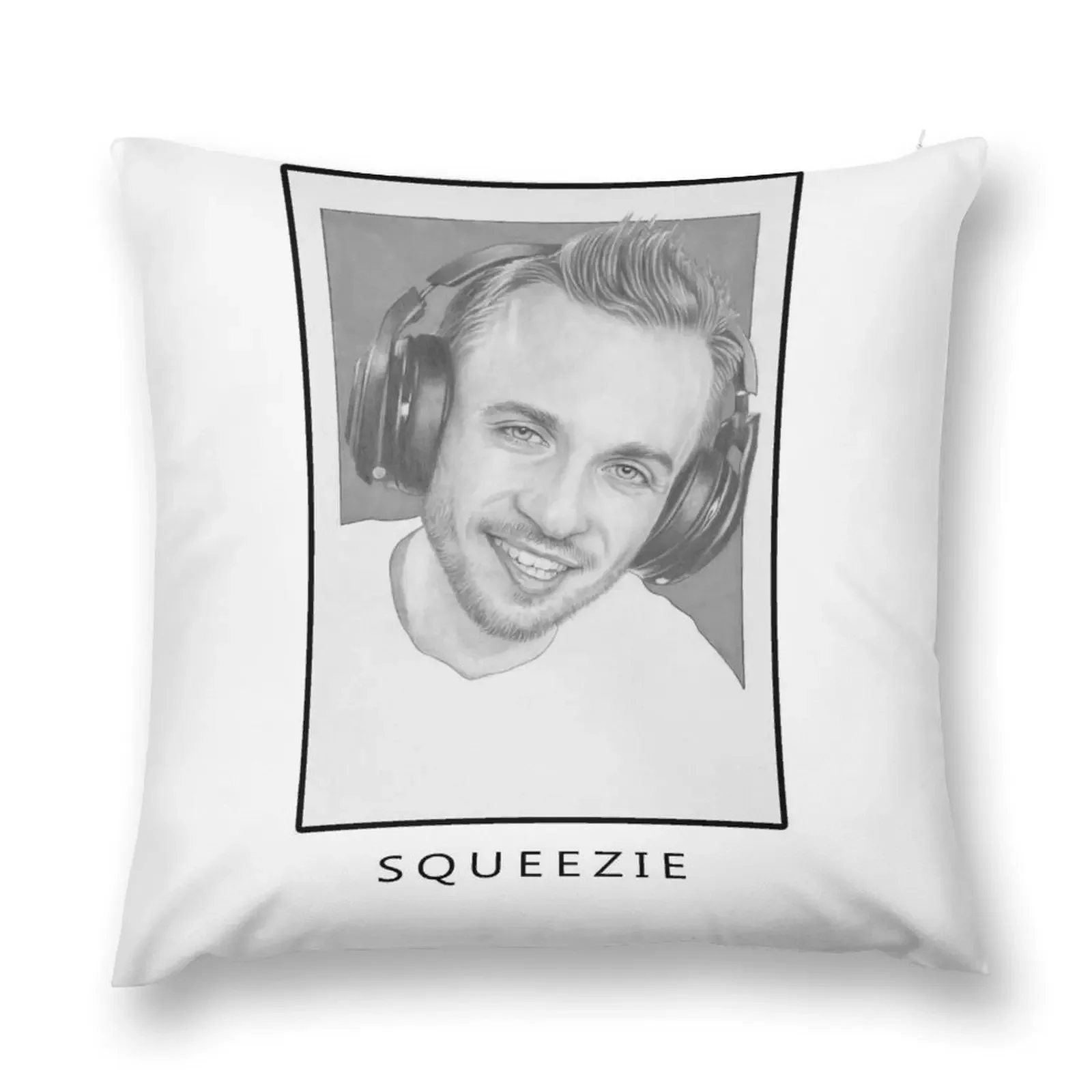 

SQUEEZIE - PORTRAIT Throw Pillow Cushions Cover sleeping pillows Custom Cushion Photo Cushion Cover Luxury pillow