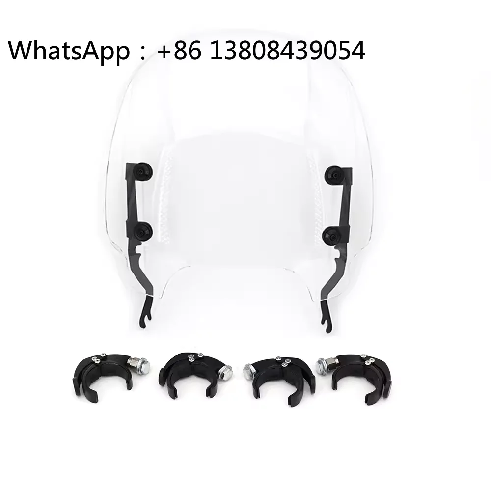 For Sportster S 1250 RH 1250 2021 2022 Quick-Release Clamps Windshield Wind Deflector Screen Fairing