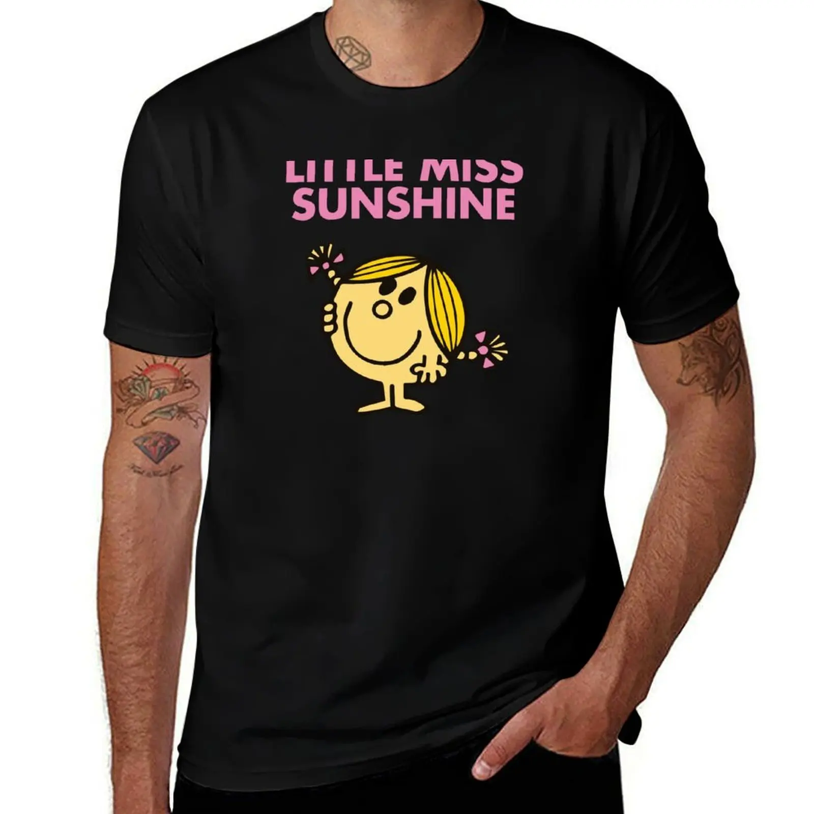 Little miss Sunshine cool T-Shirt Fitness Quick Dry Short Sleeve Top T-Shirt