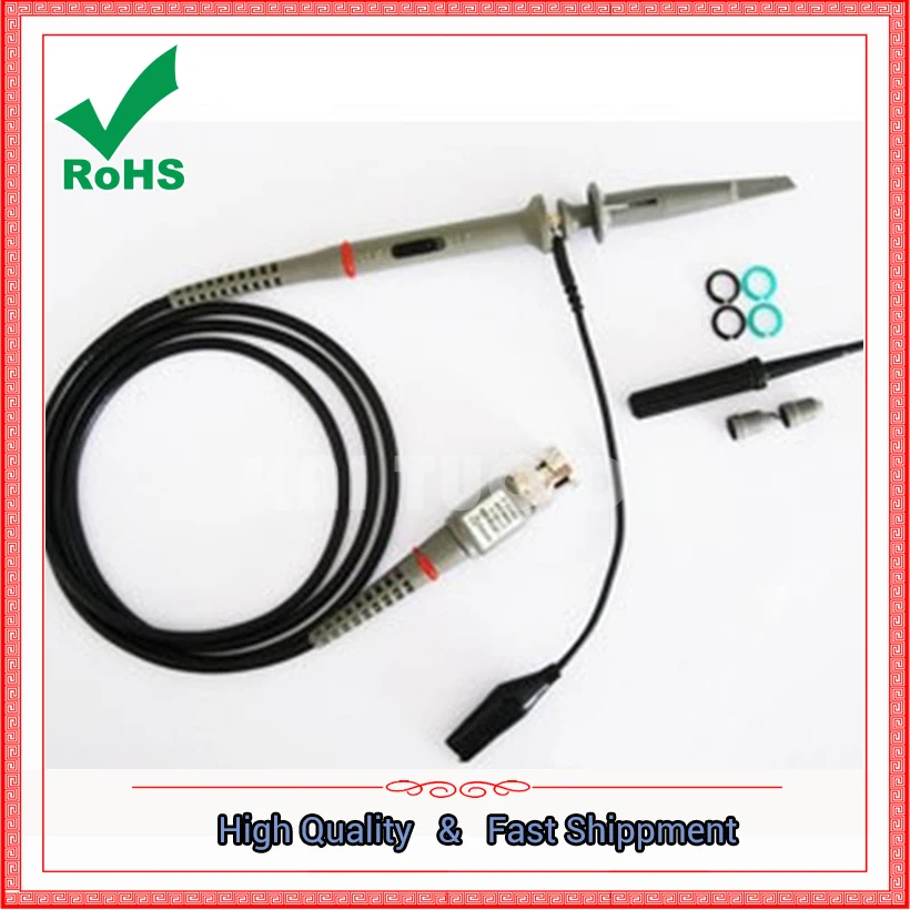 BNC Oscilloscope Probe P6100 100MHZ Oscilloscope Probe / Probe / Oscilloscope Probe 10 To 1