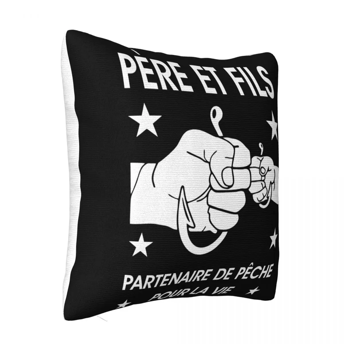 Personnalise Pere Et Fils Partenaire De Peche Pour La Vie A011 Text Plus Size Selling Boy Punk Mens Pillow Case