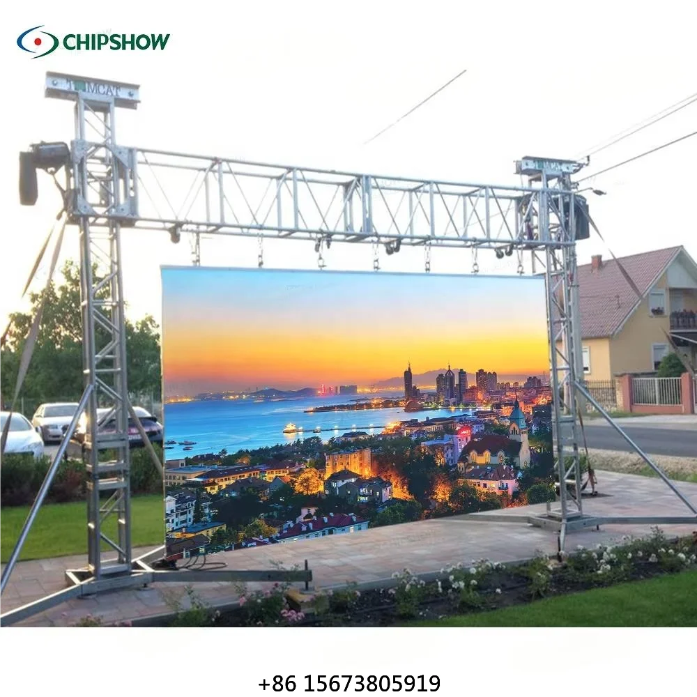 

Waterproof 7680Hz Led Video Wall Panel Chipshow P2.6 P2.97 P3.91 Rental Display Stage Led Screen