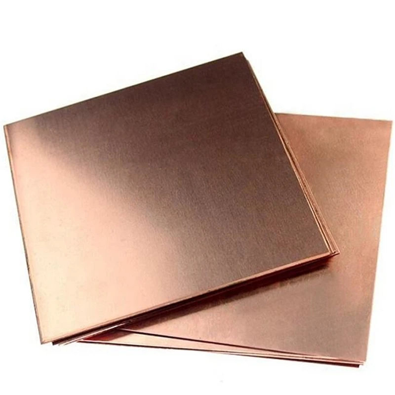 2024Customized copper plates with various thicknesses and laser cut parts