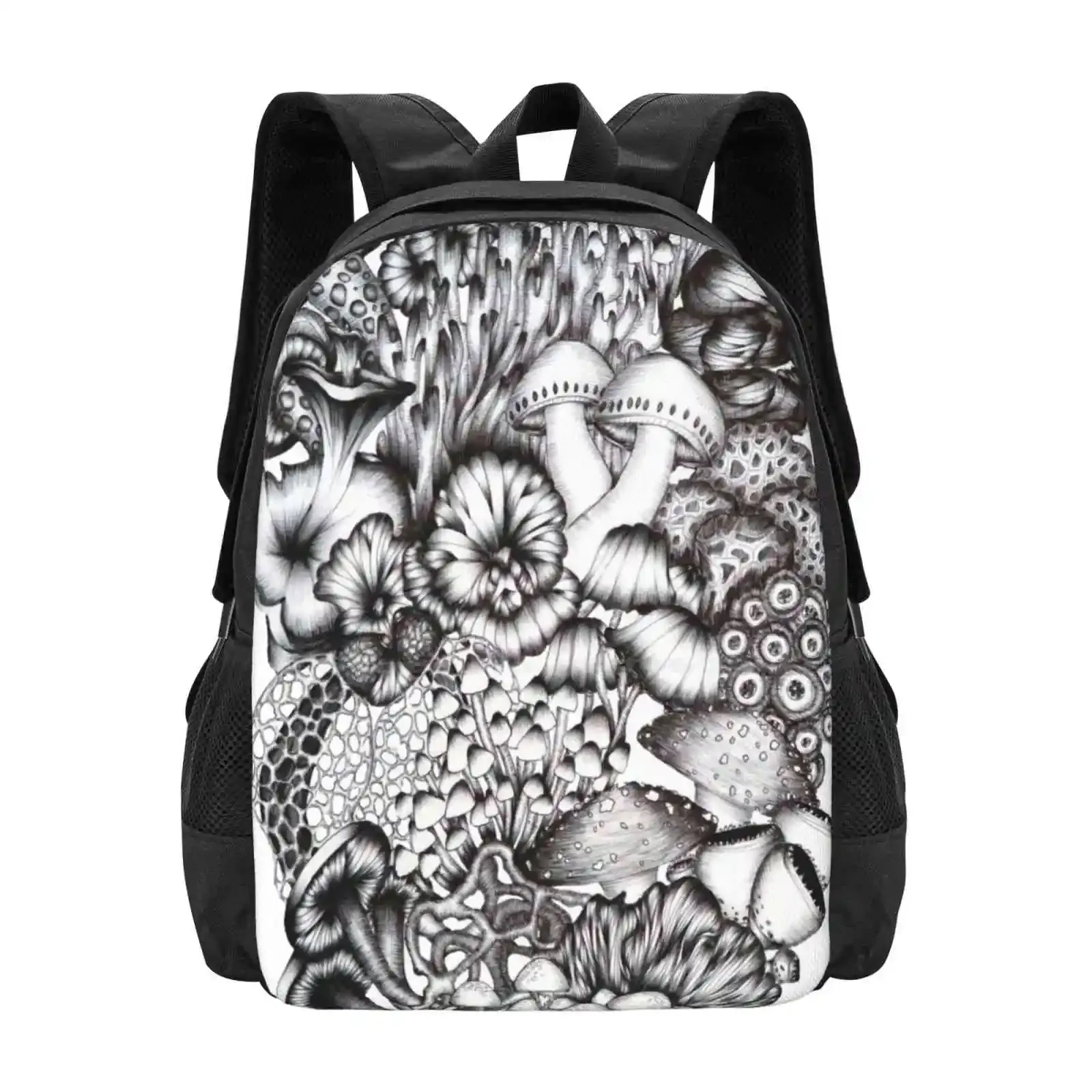 

A Medley Of Mushrooms Лидер продаж, школьный рюкзак, модные сумки, грибы, грибы, любовник, грибы, ручка для рисования, ручка для любителей природы, искусство