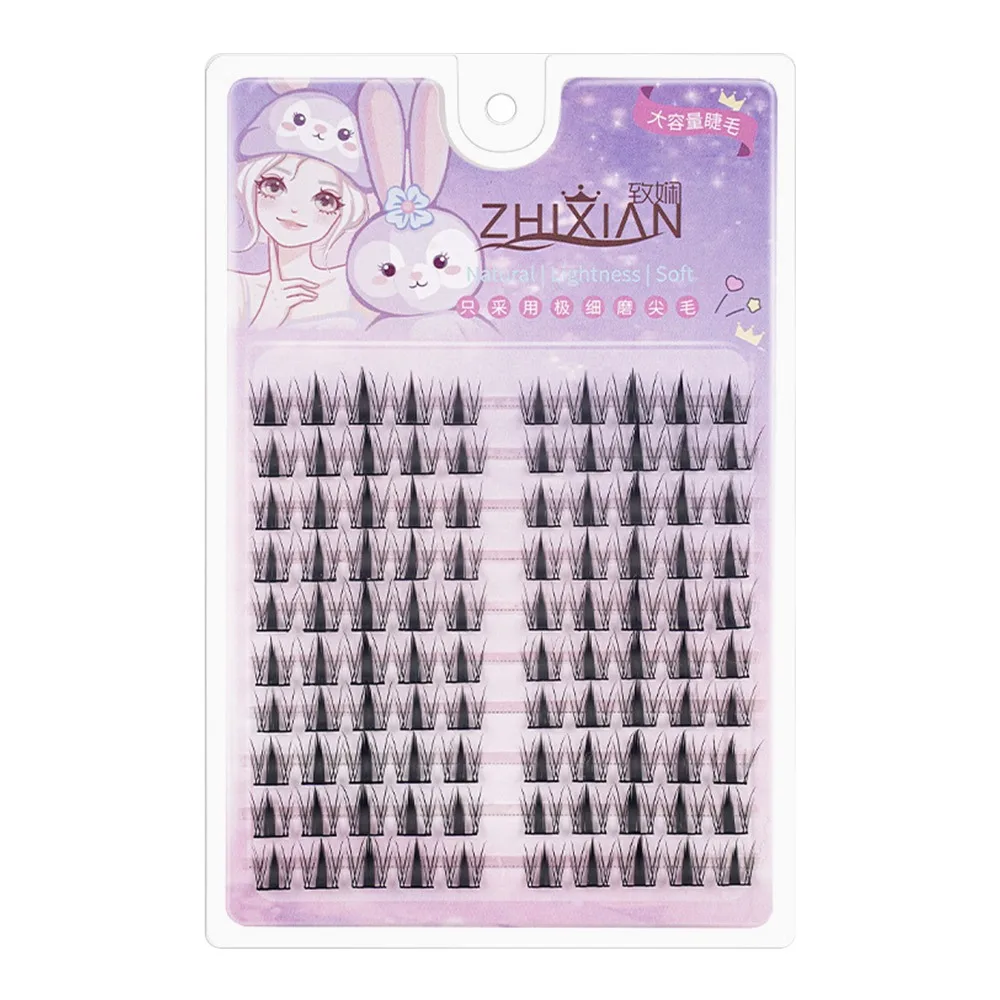 With Jelly Glue Strips Sunflower False Eyelashes Glue Free Large Capacity Manga Lashes Multiple Styles Eyelashes Extension