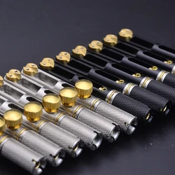 1 Set High Quality  ( 6/7/8 Strings ) Stainless Steel Headless Guitar Bridge / Single Bridge for Fanned Fret Guitar