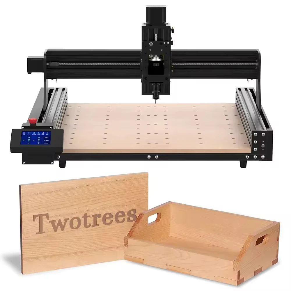 CNC TTC450 Pro Macchina router CNC interamente in metallo a 3 assi singola per intaglio di legno in nylon Motore da taglio Nucleo motore