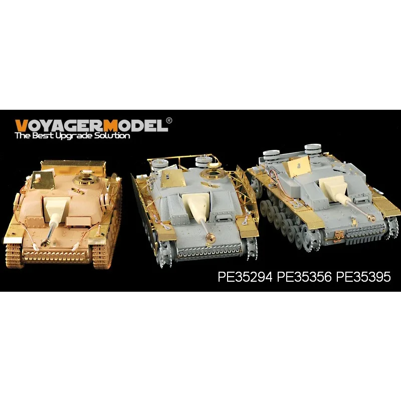 Voyager Model PE35395 1/35 Scale WWII German StuG.III Ausf.F8 Late Production Basic (For DRAGON 6644)