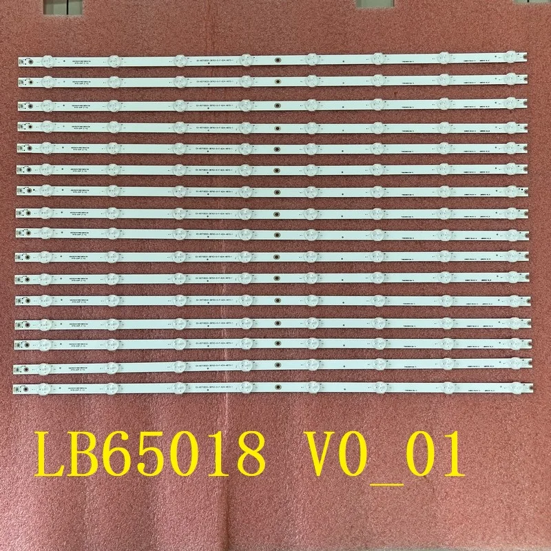 

LED backlight strip(16)For Vizio D65U-D2 D65-D2 E65X-C2 LB65018 V0_01 EX-65T27E02-3D772-0-F-67M