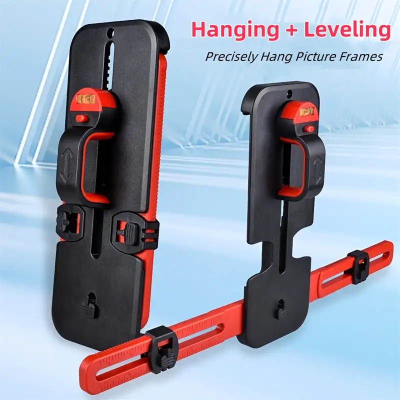 Picture Hanging Tool,Hardware Frame Photo Level Tool With Calibration Function Precise Positioning