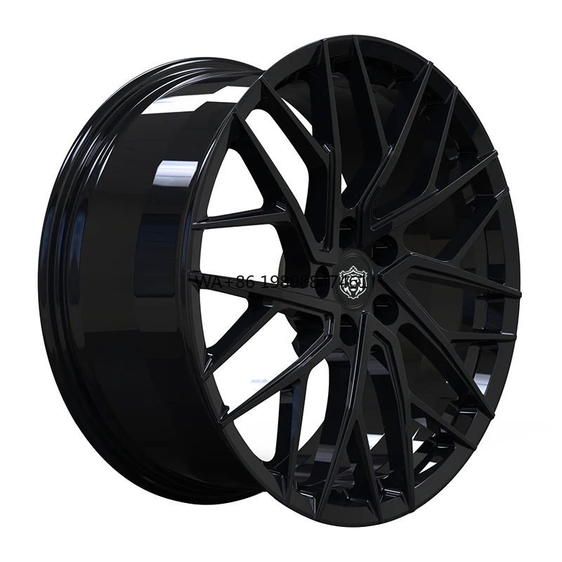 

Attractive Design Black Full Paint Forged Wheels 5x120 Forged Luxury Aluminum Passenger Car Wheels for bmw X3 audi A6