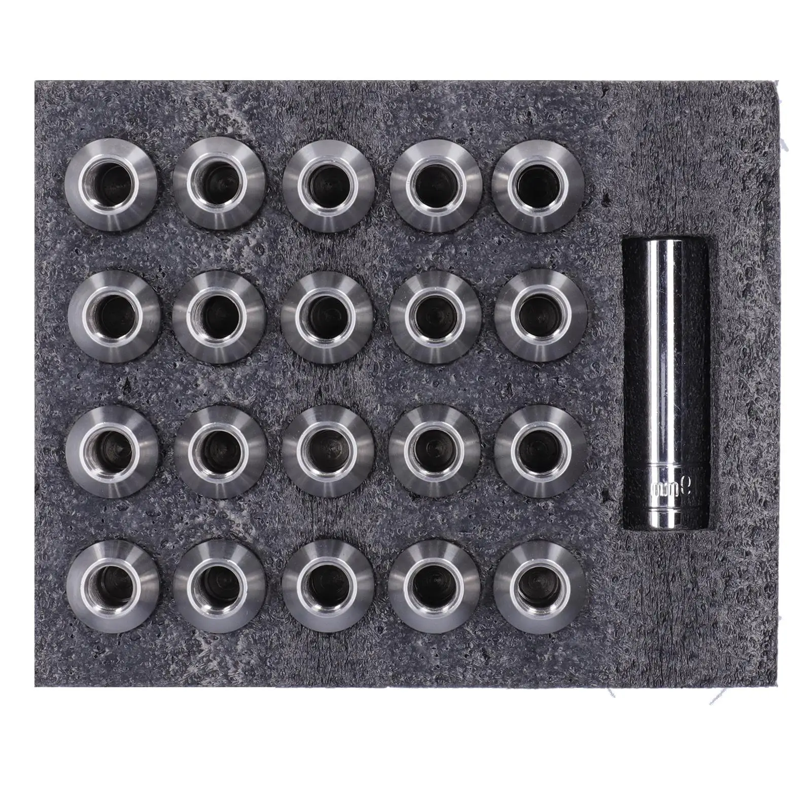 for bolts wheel nuts 1/2-20 Lug Nuts Socket Kit 304 Stainless Steel Heated Treatment High Strength Universal Car