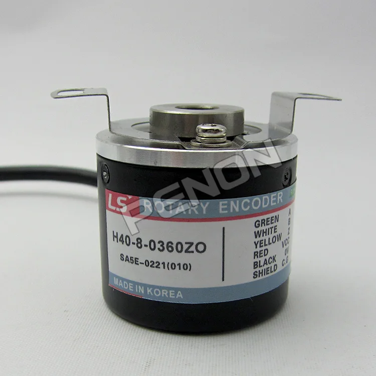 

New H40-8-0360ZO Rotary Incremental Encoder with Outer Diameter of 40, Aperture of 8, Pulse of 360, High Quality