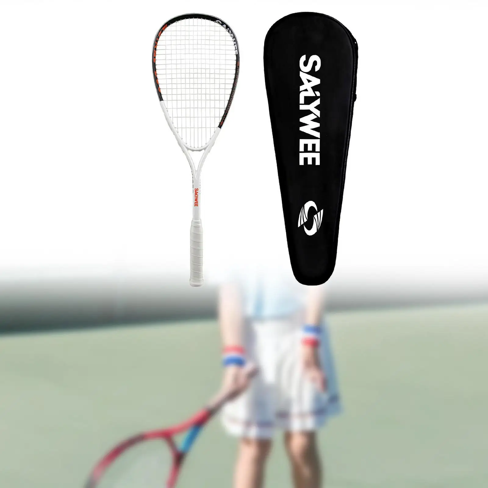 

Ракетка для сквоша, легкая, для профессиональных игроков, противоскользящая, для тренировок, для офиса, путешествий, занятий спортом на открытом воздухе, в помещении, в спортзале