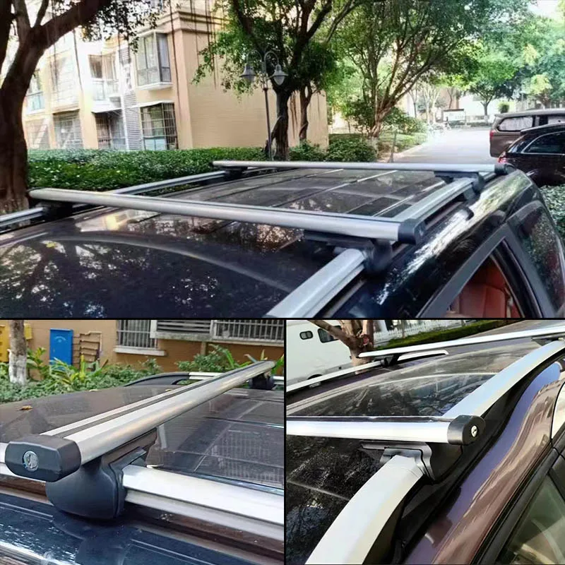 Universal 135CM Car Roof Racks Cross Bars Crossbars 75kg 150LBS For Fabia Karoq Octavia Kodiaq Superb Estate Wagon