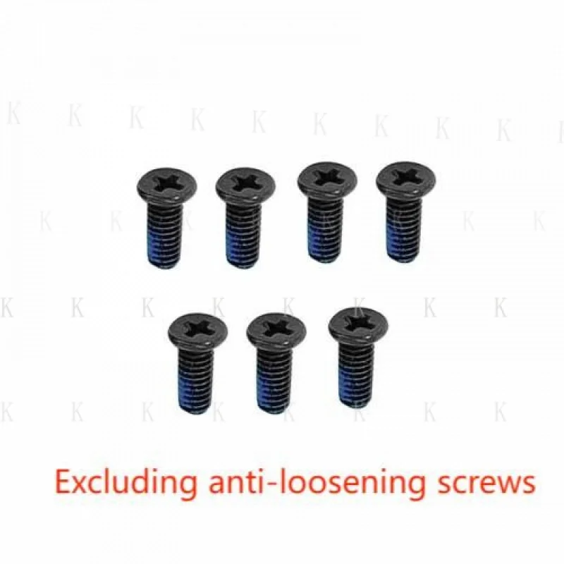 C Tornillos de la caja de la cubierta de la base inferior negra para DELL inspiron 5584 P85F001