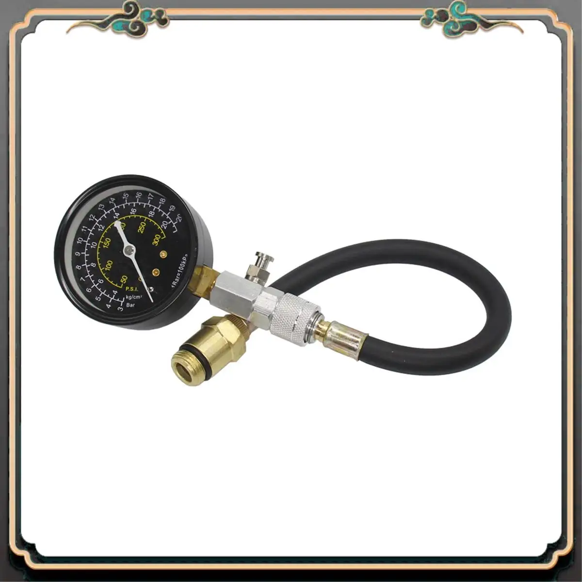 Image 5: Testeur de Compression de moteur M45K, jauge de Test, Kit d'outils de Test de contrôle, adapté aux outils de Service de Diagnostic automatique de 14Mm 18Mm