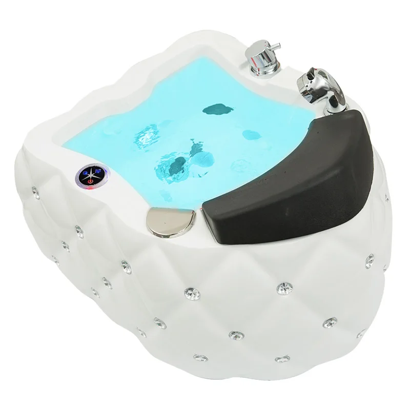 

Diamond Foot Spa Basin for Pedicure Chairs Beauty Salon Equipment Nail Salon Furniture Pedicure