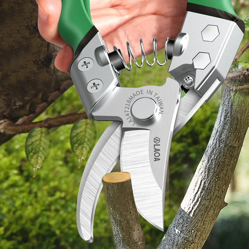 LAOA SK5 Garden Pruning Shears Orchard Plant Branch Trim Horticulture Pruner Cutting Shrub Scissors Tool Bonsai Floral Secateurs