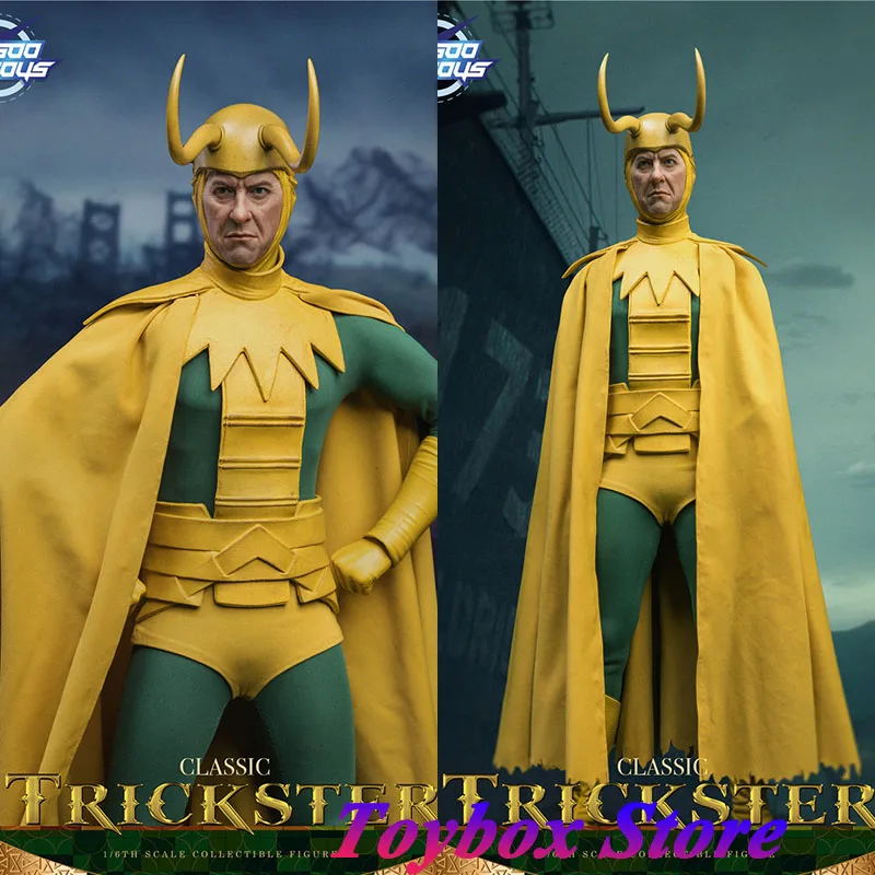 Soosootoys SST031 1/6 Scale Old Loki Yellow Suit Action Figure Marvel Series Simulation Delicate 12