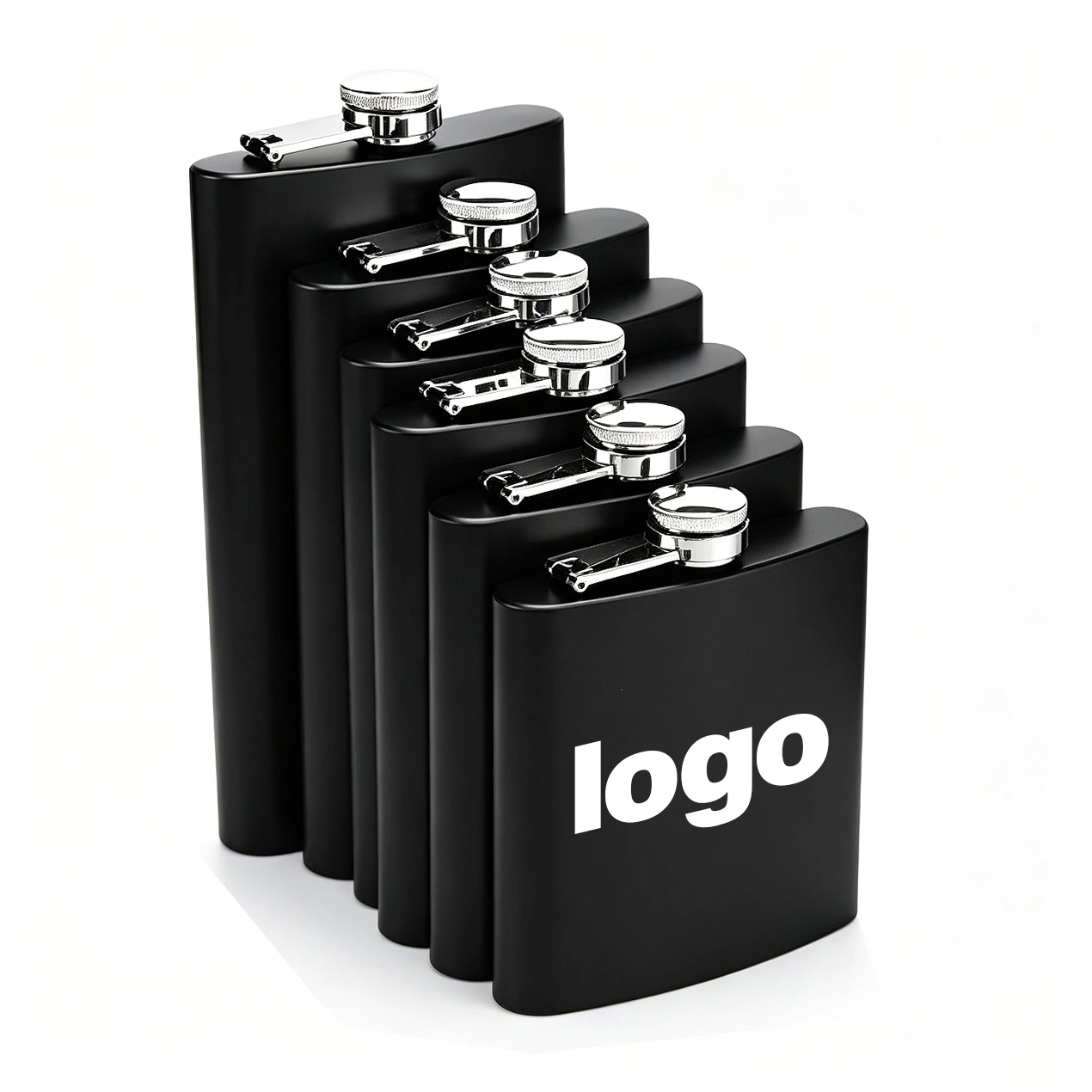 6-12oz Stainless Steel Hip Flask Best Man Gift for Whiskey Alcohol for Man Wedding Decoration Groomsman Gift Free Customized