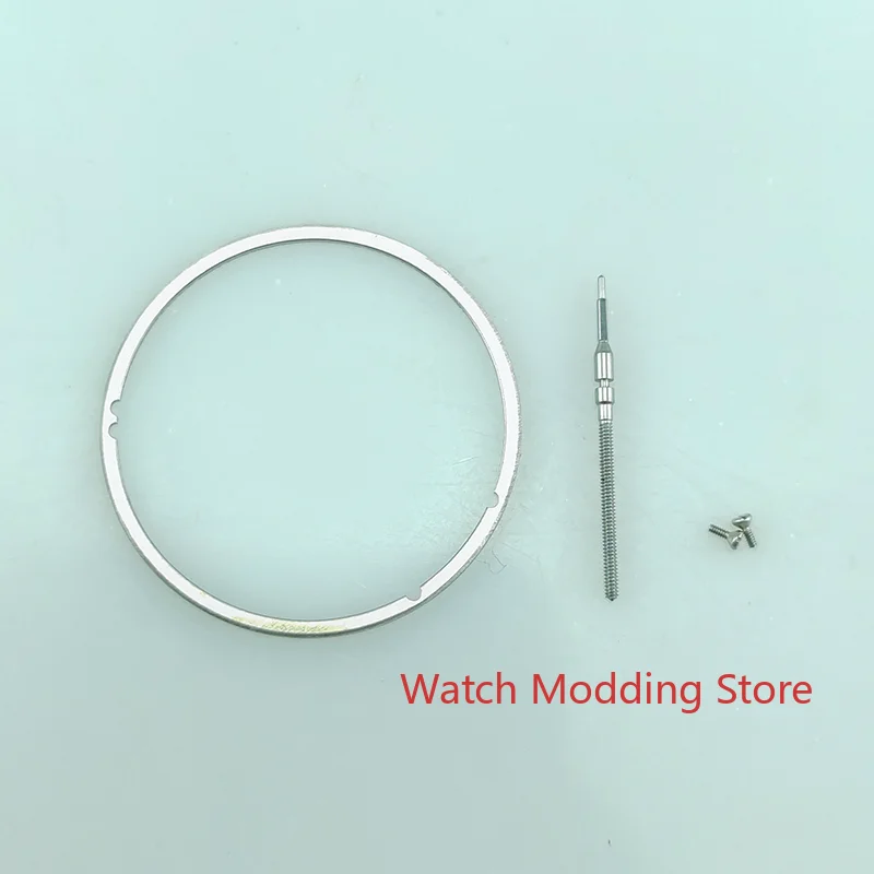 Miyota8215 Movement New Version with Black Date Wheel (Date At 3) Free Metallic Dial Ring/Screws/Stem Quick Date Setting