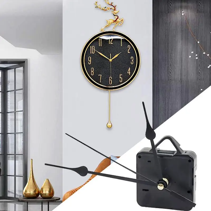 Wall Clock Movement Clock Repair Movement Non Ticking Movement Timepiece Silent For Time Teaching Wall Clocks For Bedrooms