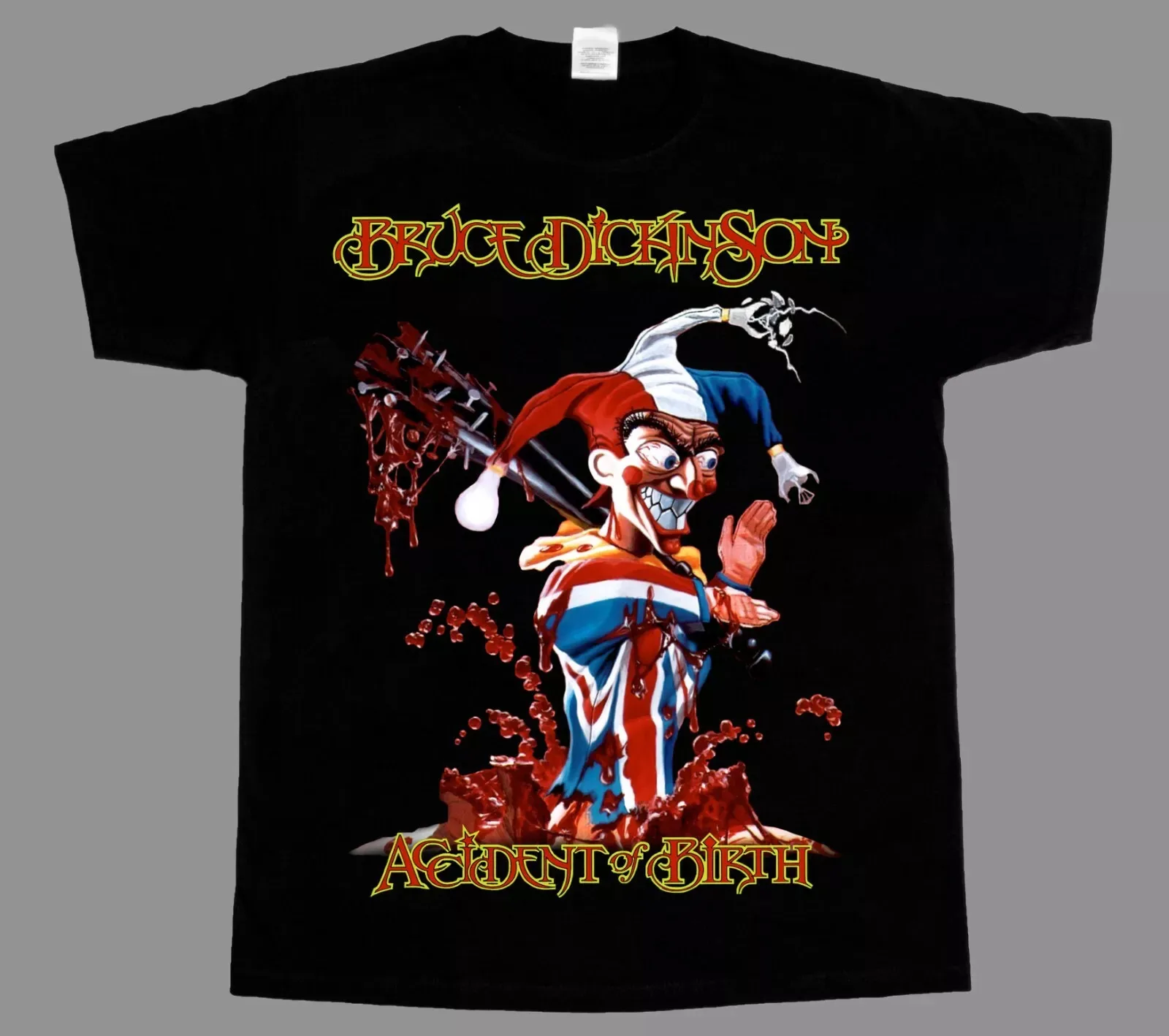 New! Bruce Dickinson Accident of Birth Shirt Tee Gift Fan EN034