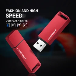 100% High-speed Original Metal USB Flash Drive 128GB Pen Drive High Speed Pendrive 64GB for Car Laptop Business USB stick gift