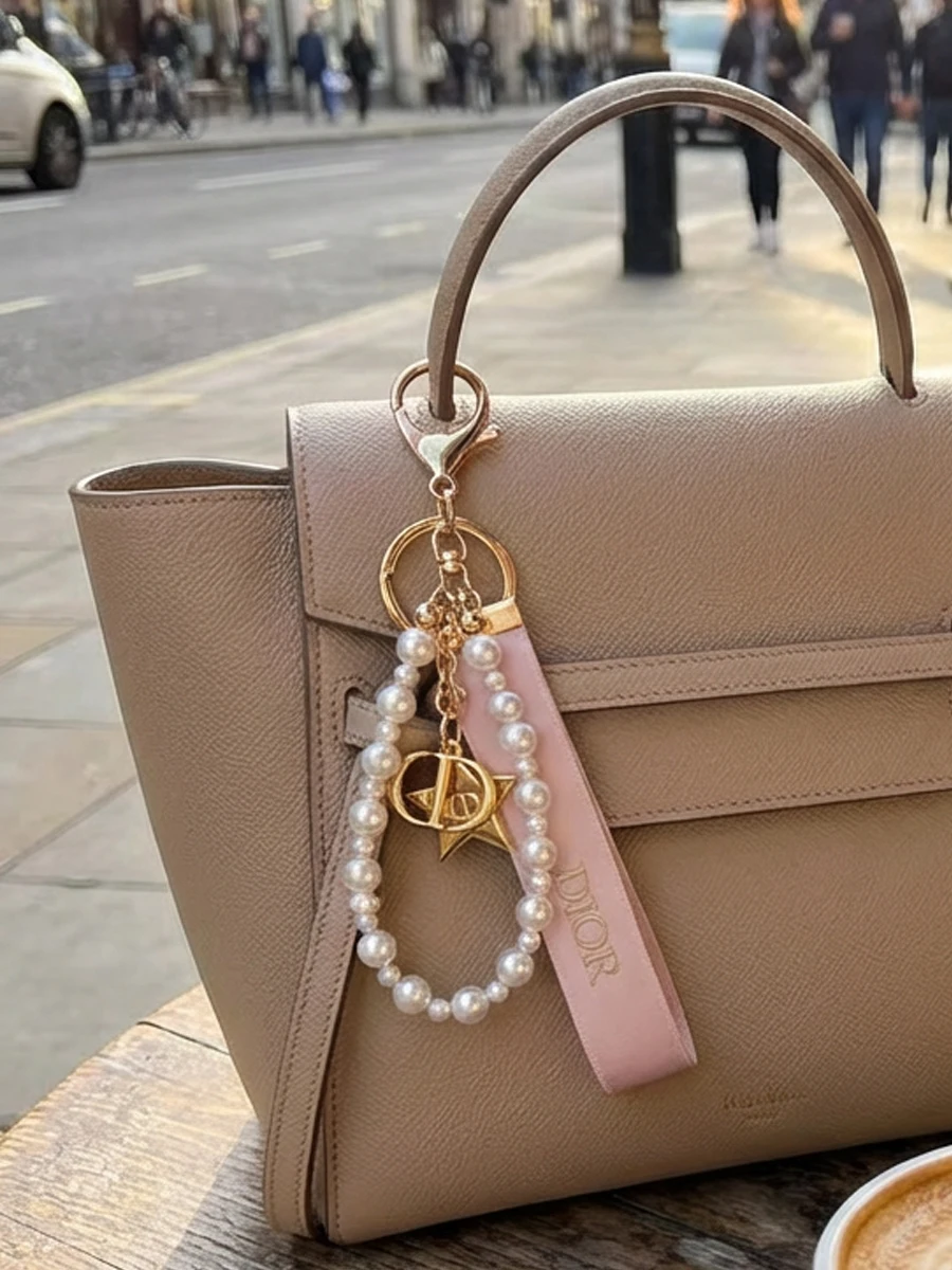 Dior Luxury Pearl Pink Ribbon  - огляд і ціна Luxury Bags Dior