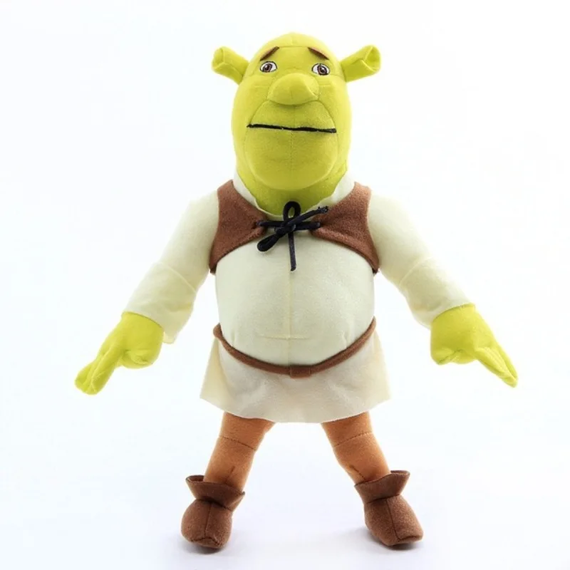 Peluche Shrek, coussin en peluche, jouet doux pour dormir, cadeau de Noël, jouets pour enfants, accessoires, figurines d'anime