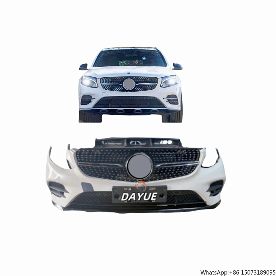 2017-2020 for GLC 253 Front Bumper Kit Original Second-Hand Assembly  for GLC260 GLC300 Series