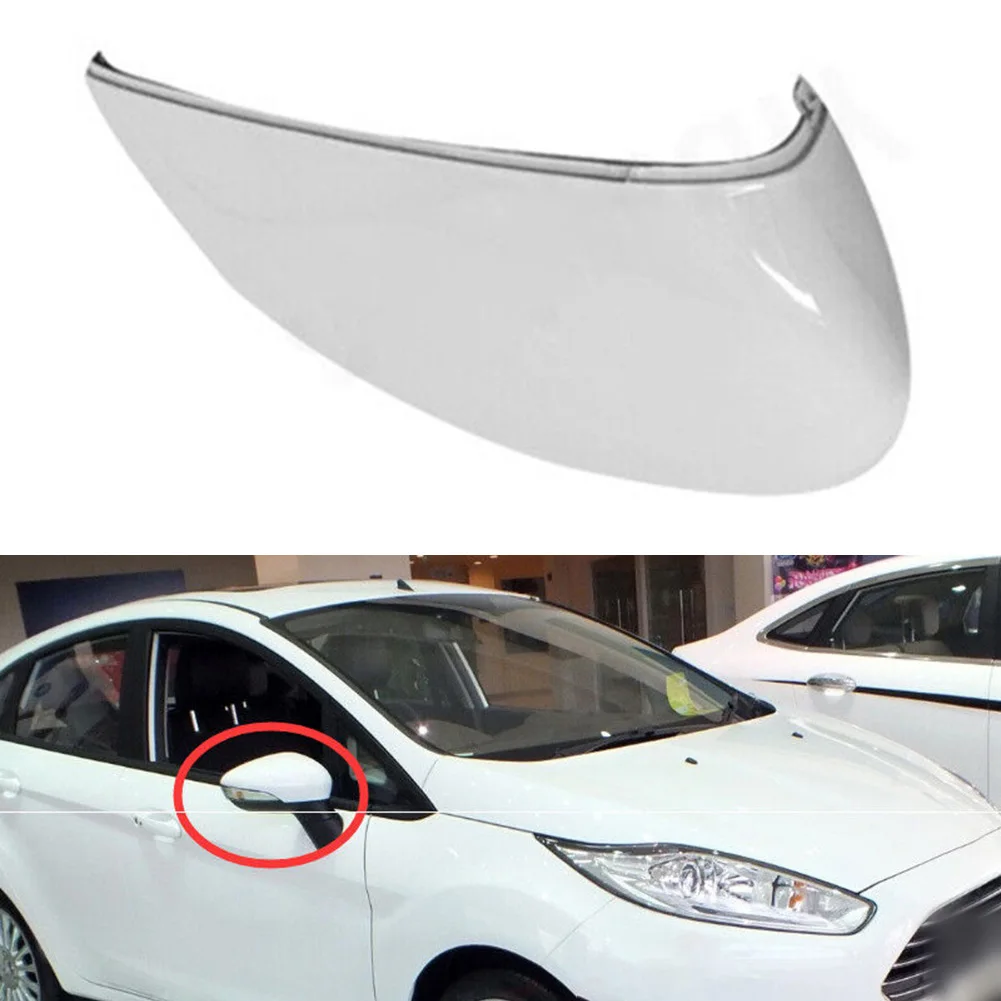 1 Pc Fiesta MK7 2008-2017 For Ford Plastic Wing Mirror Cover Cap For Ford Fiesta 100% Brand New & High Quality