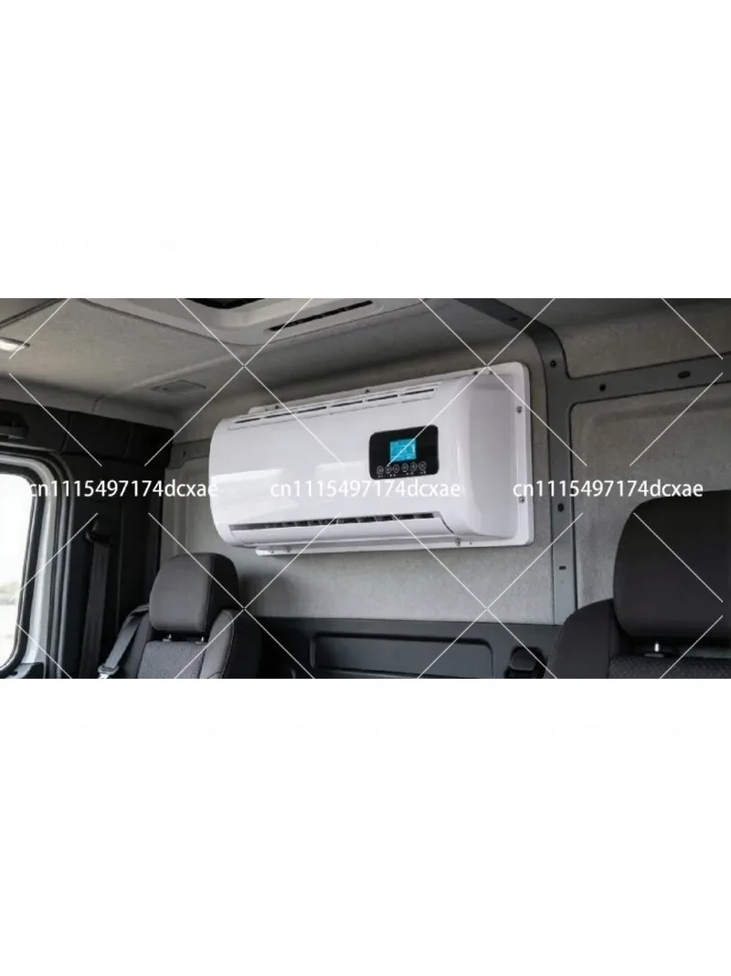 Ultra-Thin Bottom Air-Cooled Truck Parking Air Conditioner 12V 24V Electric AC Unit