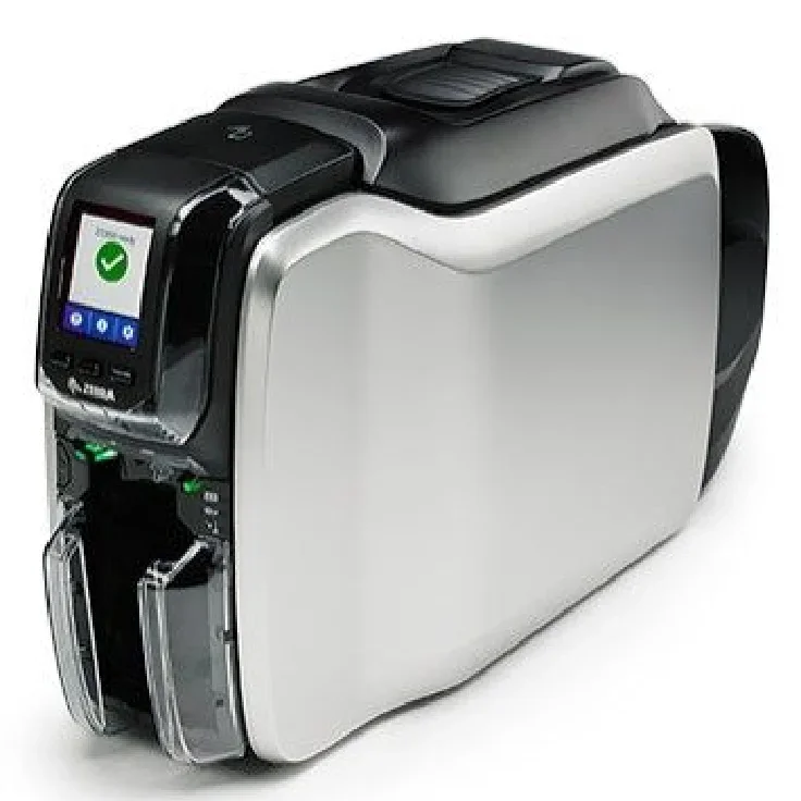 

Оригинальный односторонний двусторонний принтер для карт Zebra ZC300, принтер для карт из ПВХ, принтер для идентификационных карт 300 точек на дюйм