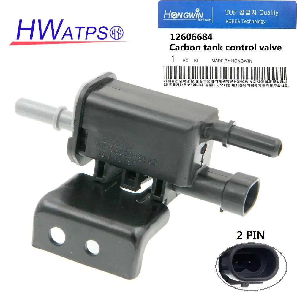 For Buick Verano Regal Rainier Chevrolet Camaro Express GMC Savana Vapor Canister Purge Solenoid Valve 12606684 12570469 911-032