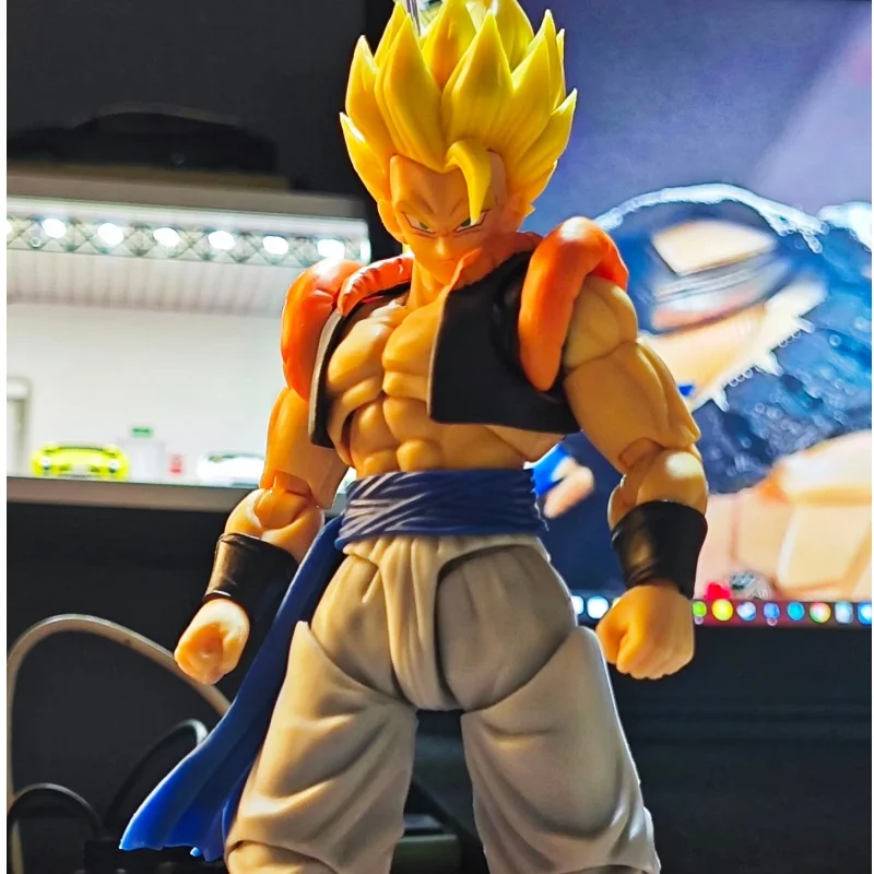 

В наличии: Коллекционная фигурка SHF Super Saiyan Гоу-гета «Геройский вальс» с эффектами, в коробке, аниме Dragon Ball, модель-игрушка