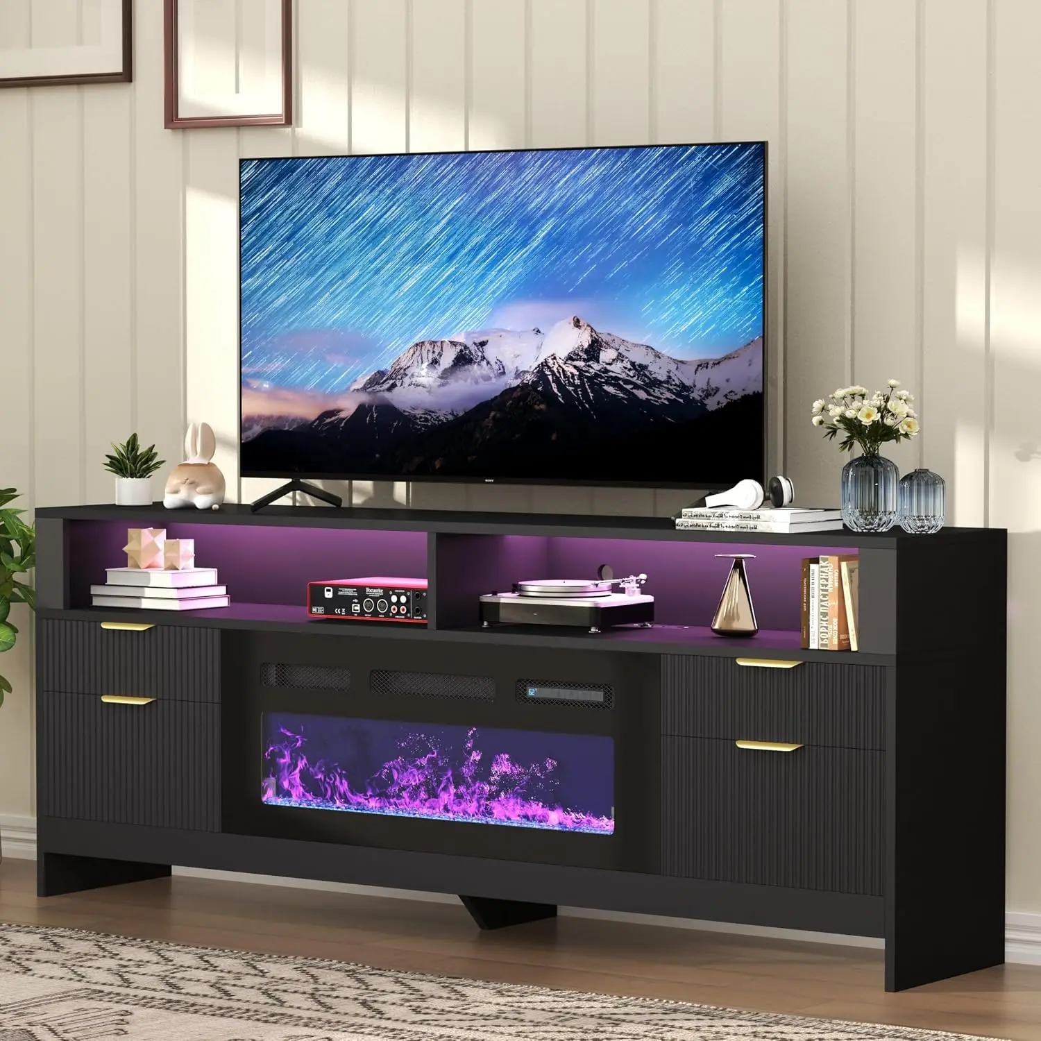 Fireplace TV Stand 36