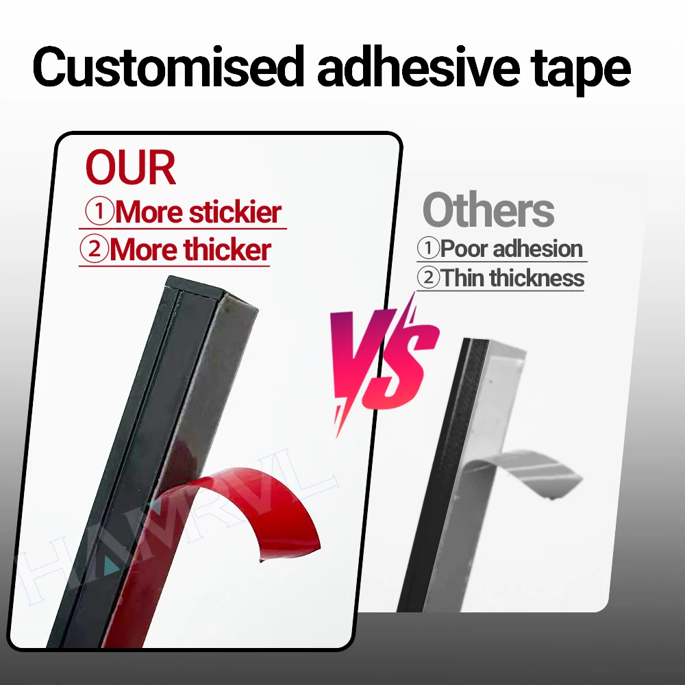 شريط إضاءة LED للوحة الحائط للوحة الحائط الخشبية المتوازية مع مستشعر اللمس، ذاتية اللصق لديكور الحائط الشريحة #5