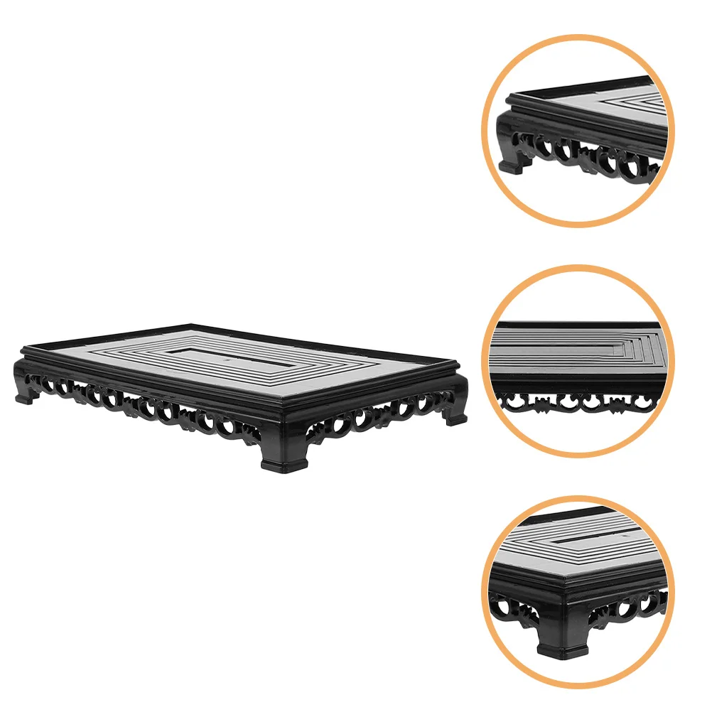 حامل وعاء النبات البلاستيكي حامل وعاء الزهور للمنزل مزهرية داخلية عرض الحرفية الفن وعاء السمك حامل النبات وعاء السمك الناهض #5