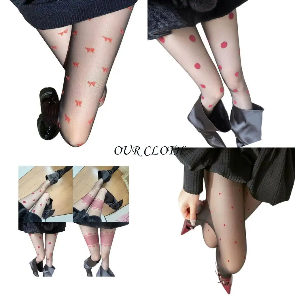 

Женщины контролируют колготки с рисунком трусики.