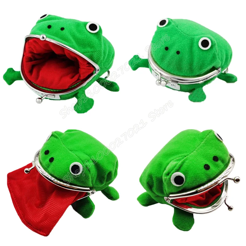 Monederos de Naruto Uzumaki, bolsa de almacenamiento con diseño de rana de dibujos animados, mini bolsa de dinero de Anime para niños y niñas, nueva bolsa cuadrada con cremallera Kawaii, regalo de cumpleaños