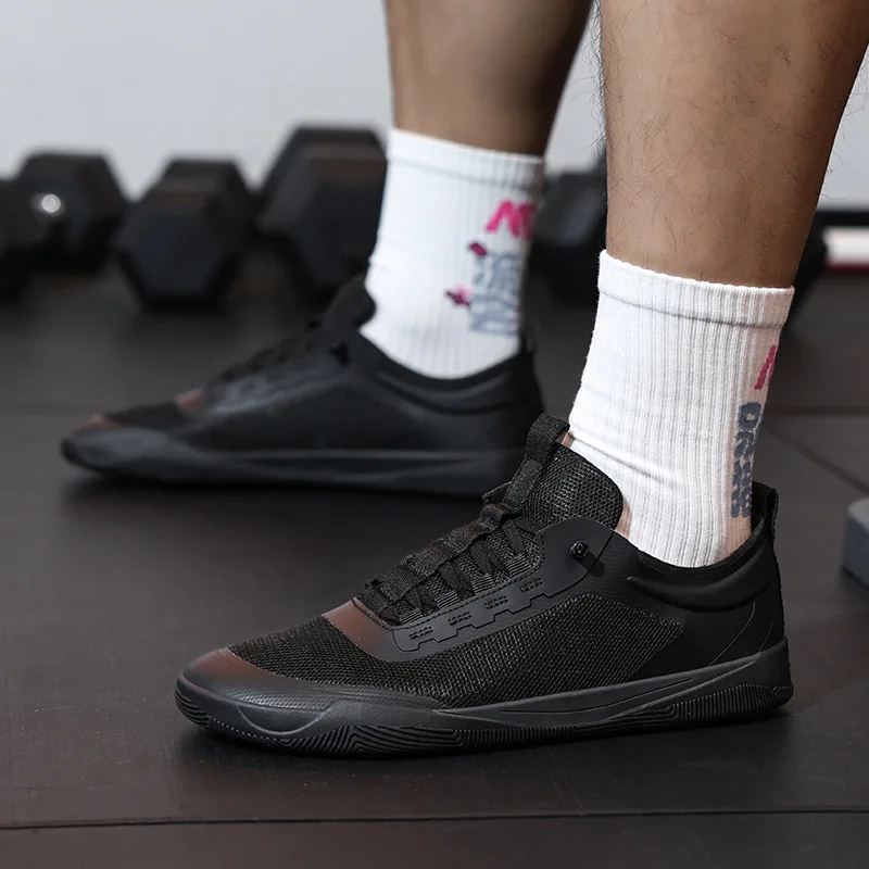 Men's And Women's Squat Deadlift Shoes Anti-slip Gym Fitness Training Shoes Indoor Net Cloth Breathable Cross-border Weightli... image 6
