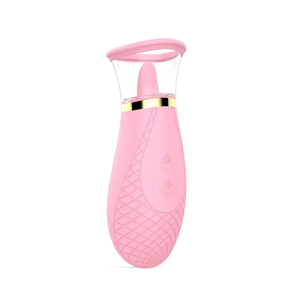 Tongue Licking Clitoris Vibrator Female Nipple Massager Three-Level Suction Vaginal Orgasm Masturbator for Women Adult Sex Toys